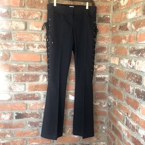 Cache side lace twill pants